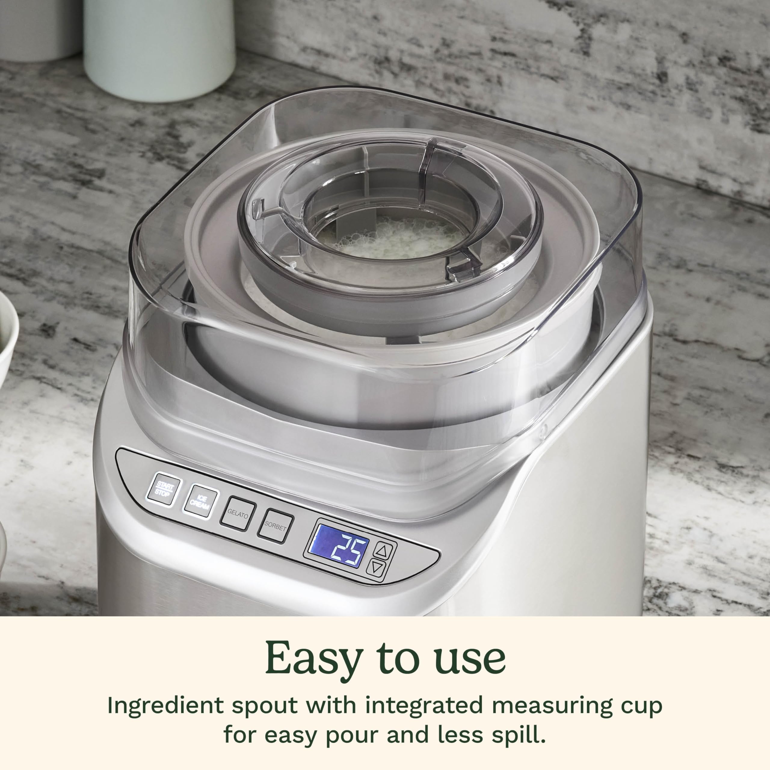 Amazon | Cuisinart ICE-70 Electronic Ice Cream Maker
